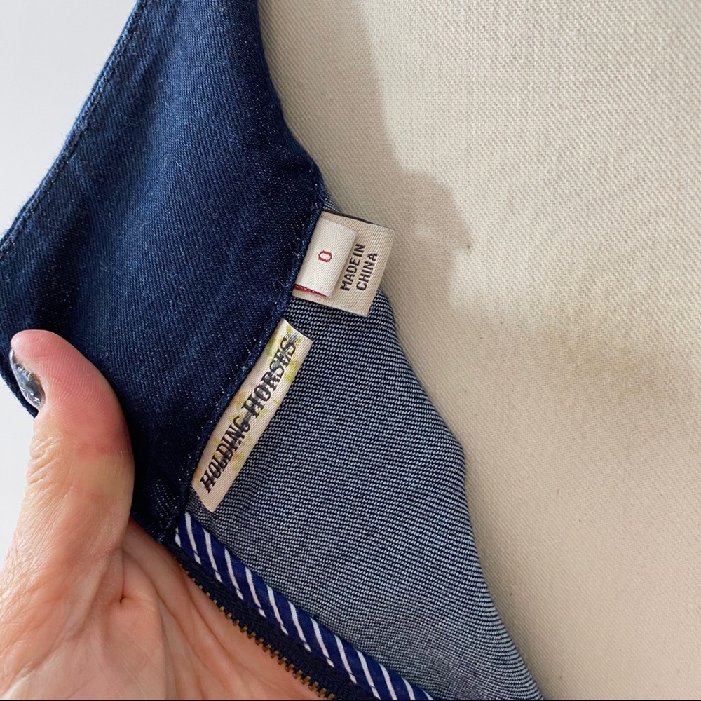 Anthropologie Holding Horses Denim Shift Dress - Picture 5 of 6